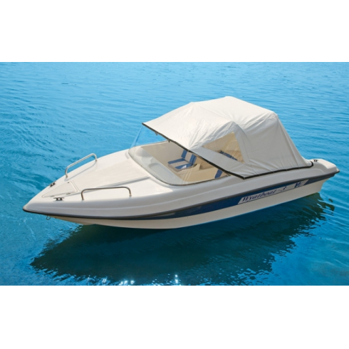 Cтеклопластиковый катер Wyatboat-3 (c рундуками)