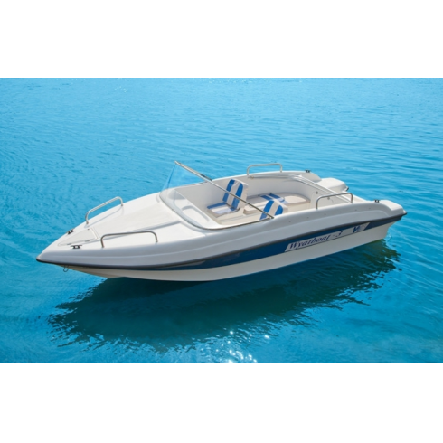 Cтеклопластиковый катер Wyatboat-3 (c рундуками)