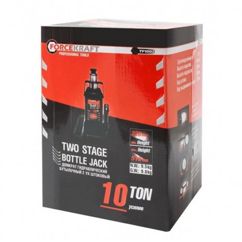 Домкрат ForceKraft FK-TF1002