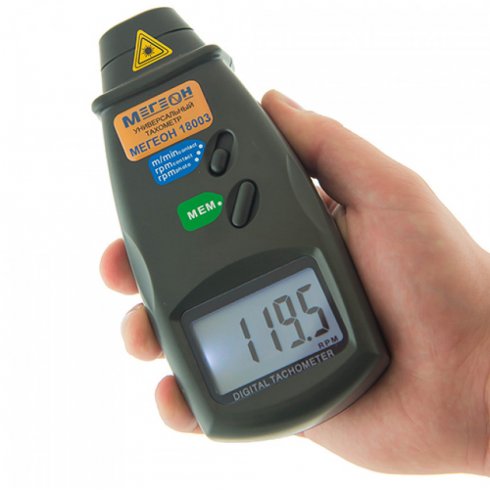 Контактный лазерный фототахометр Мегеон 18003