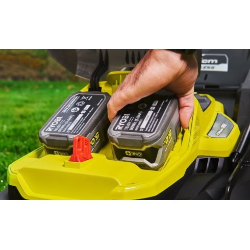 Газонокосилка аккумуляторная Ryobi RY18LMX40A-150 (с 1-им АКБ)