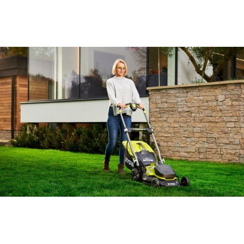 Газонокосилка аккумуляторная Ryobi RY18LMX40A-150 (с 1-им АКБ)