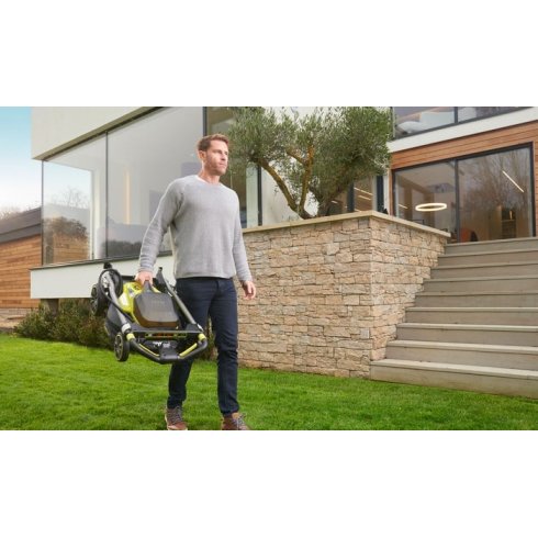 Газонокосилка аккумуляторная Ryobi RY18LMX40A-150 (с 1-им АКБ)