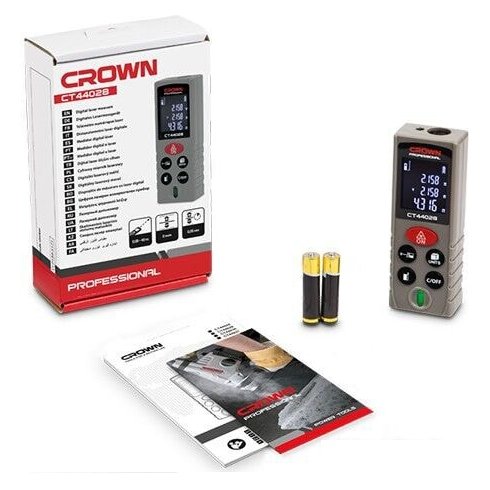 Дальномер лазерный Crown CT44028