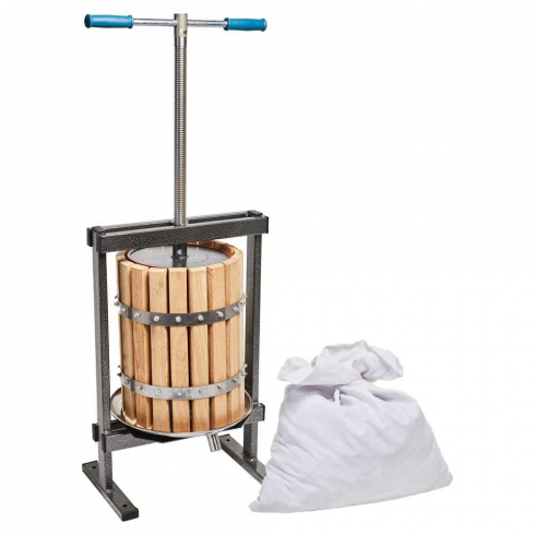 Соковыжималка пресс винтовой Вилен 25 л (дуб)