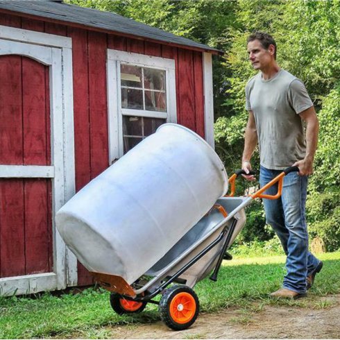 Тележка садовая Worx WG050 Aerocart