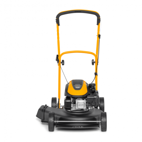 Stiga Dino 47 — газонокосилка с мощным двигателем и простым управлением