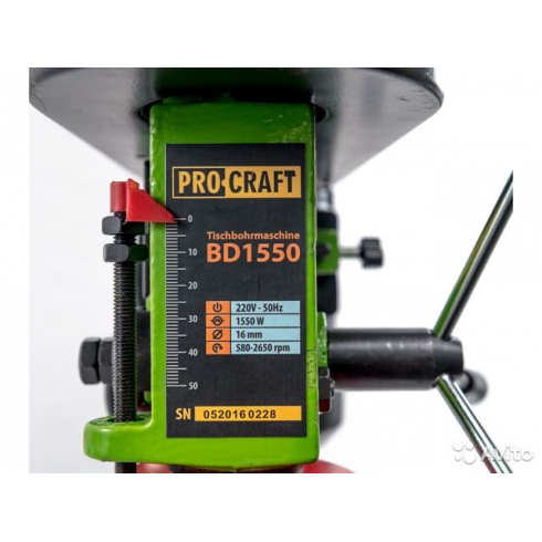 Сверлильный станок Procraft BD-1550