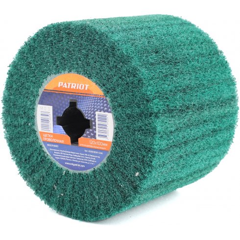 Щетка Patriot полировальная для брашировальных машин, 120х100мм