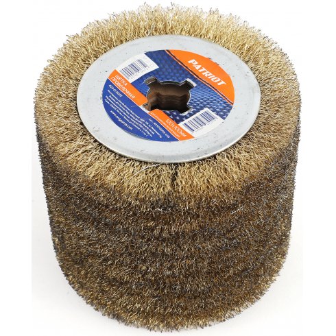 Щетка Patriot проволочная для брашировальных машин, 120х100мм