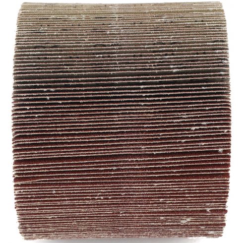 Щетка Patriot абразивная лепестковая для брашировальных машин, 120х100мм*Р60