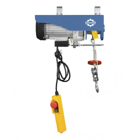 Мини электрическая таль стационарная Gearsen PA 230В, 125/250кг, 12/6м