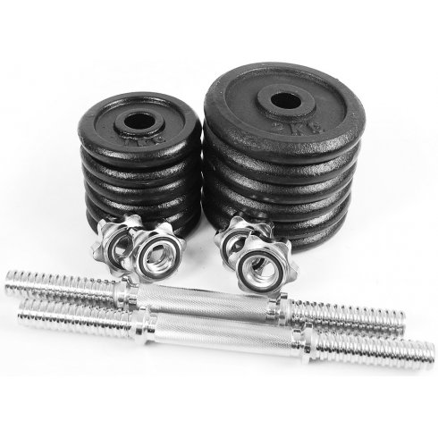 Набор гантелей и штанга Atlas Sport 48 кг