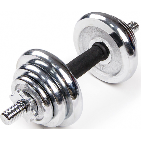 Набор гантелей хромированных Atlas Sport в чемодане 20 кг