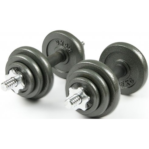 Набор металлических гантелей в чемодане Atlas Sport 20 кг