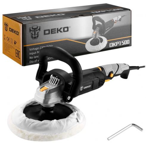 Полировальная машина Deko DKP1500
