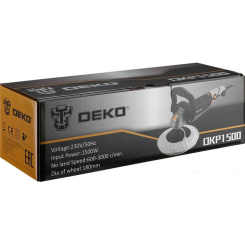 Полировальная машина Deko DKP1500