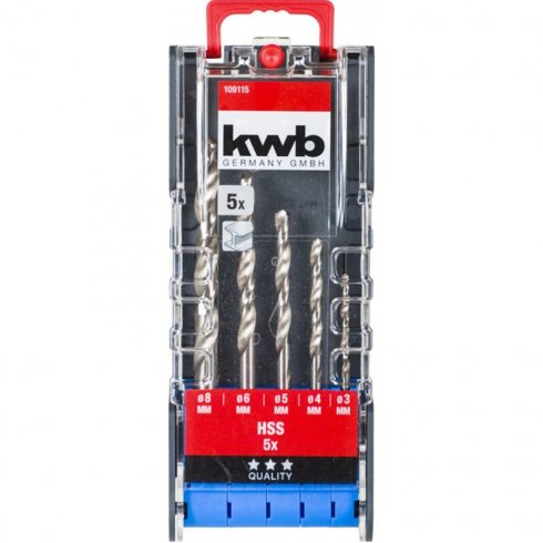 Набор сверел KWB 15 шт. (49109157)