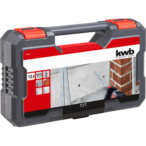 Набор буров по бетону SDS-Plus KWB 12 шт. (49240281)