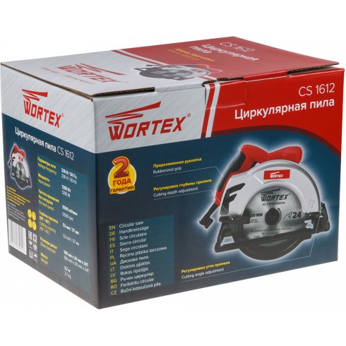 Циркулярная пила Wortex CS 1612