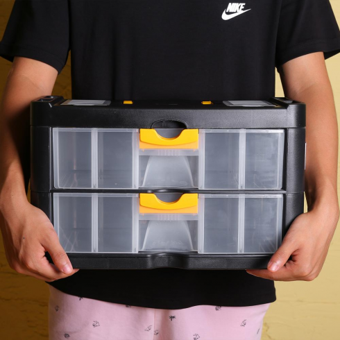 Ящик для инструментов DekoDKTB19 (2 выдвижных ящика)