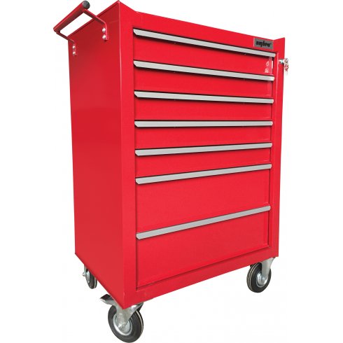 Тележка инструментальная Ombra 7-ми полочная (красная)