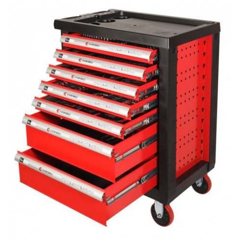 Тележка инструментальная Everforce EF-2202 (красная)