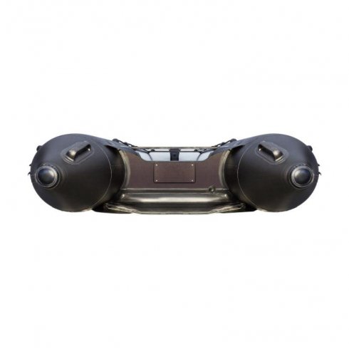 Надувная лодка Ривьера 3600 НДНД Гидролыжа комби светло-серый/черный