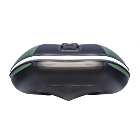 Надувная лодка Ривьера Компакт 3200 СК касатка зеленый/черный