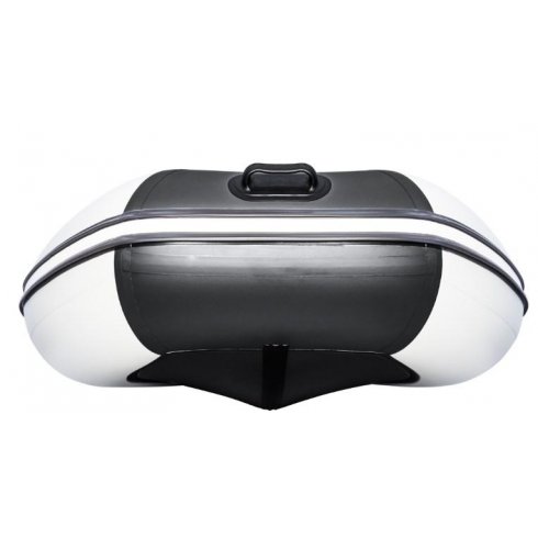 Надувная лодка Ривьера Компакт 3200 СК комби светло-серый/черный