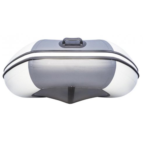 Надувная лодка Ривьера Компакт 3200 СК комби светло-серый/графит