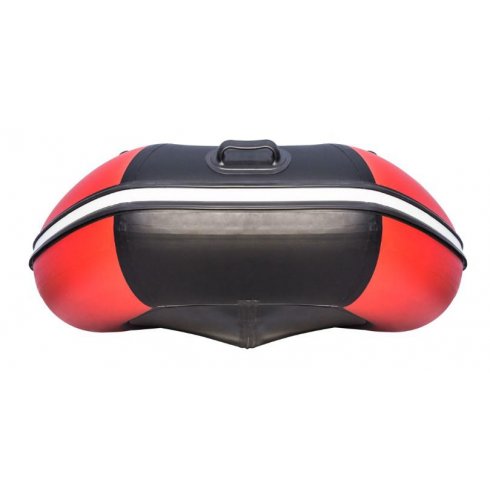 Надувная лодка Ривьера Компакт 3200 СК комби красный/черный