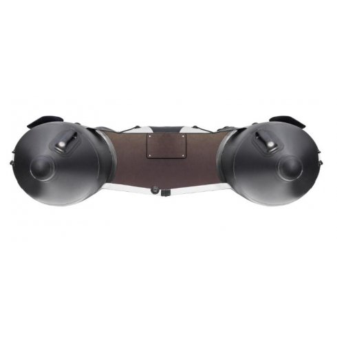 Надувная лодка Ривьера Компакт 3400 СК комби светло-серый/черный