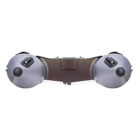 Надувная лодка Ривьера Компакт 3400 СК комби светло-серый/графит