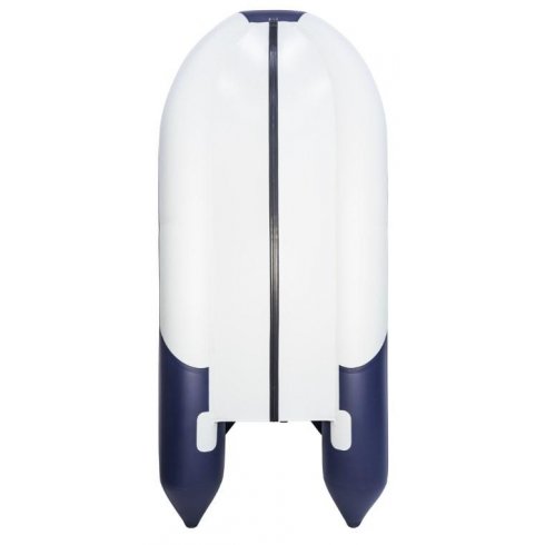 Надувная лодка Ривьера Компакт 3600 СК комби светло-серый/синий