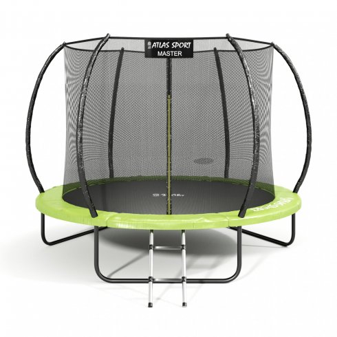 Батут Atlas Sport 252 см (8ft) Master зеленый