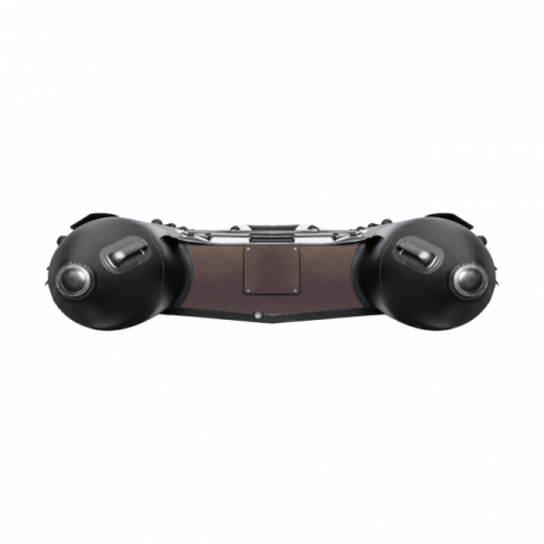 Надувная лодка Ривьера Максима 3600 СК комби светло-серый/черный