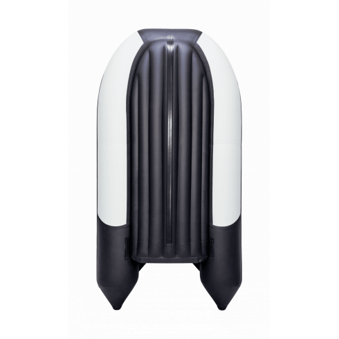 Надувная лодка Ривьера Компакт 2900 НДНД Комби светло-серый/черный