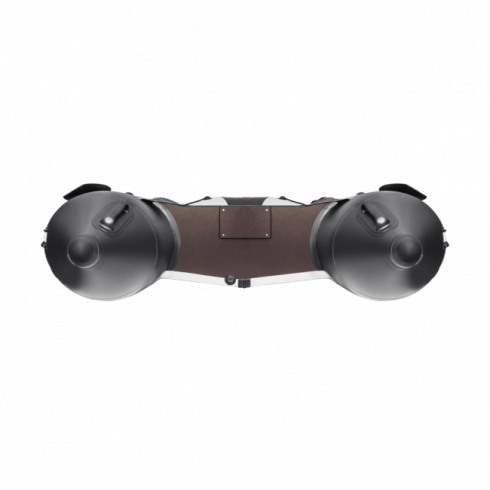 Надувная лодка Ривьера Компакт 2900 СК касатка светло-серый/черный