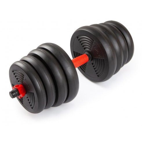 Набор гантелей со штангой и гирями 6 в 1 Trex Sport 30 кг