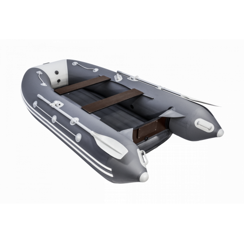 Надувная лодка Таймень LX 3200 НДНД графит/светло-серый
