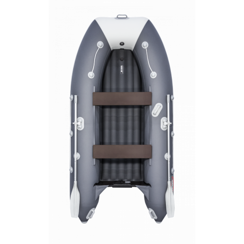 Надувная лодка Таймень LX 3200 НДНД графит/светло-серый