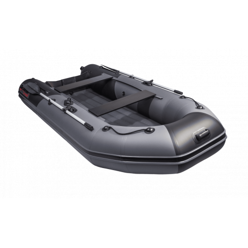 Надувная лодка Таймень NX 3400 НДНД PRO графит/черный