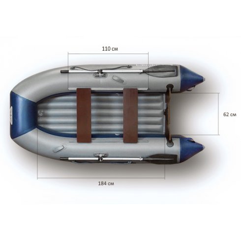 Лодка надувная Флагман 280