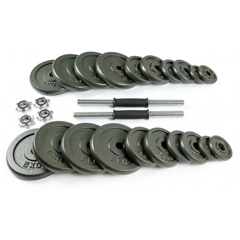 Набор металлических гантелей Atlas Sport 2x30 кг