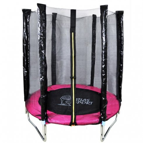 Батут Atlas Sport 140 см (4.5ft) Pink