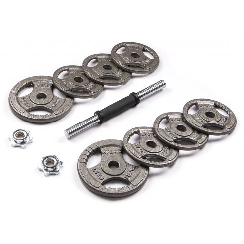 Набор гантелей металлических Hammertone Atlas Sport 2x9.5 кг