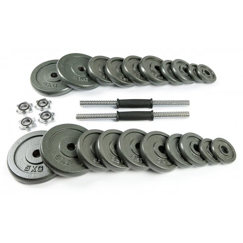 Набор металлических гантелей Atlas Sport 2x25 кг