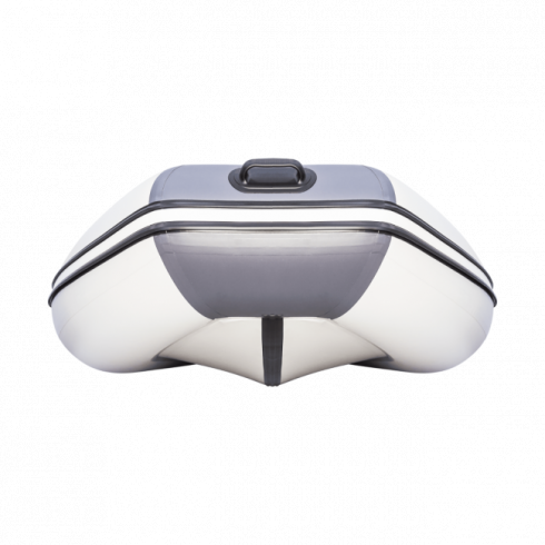 Надувная лодка Ривьера Компакт 3600 СК комби светло-серый/графит