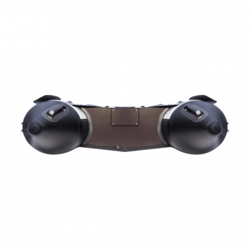 Надувная лодка Ривьера Компакт 3200 СК касатка светло-серый/черный